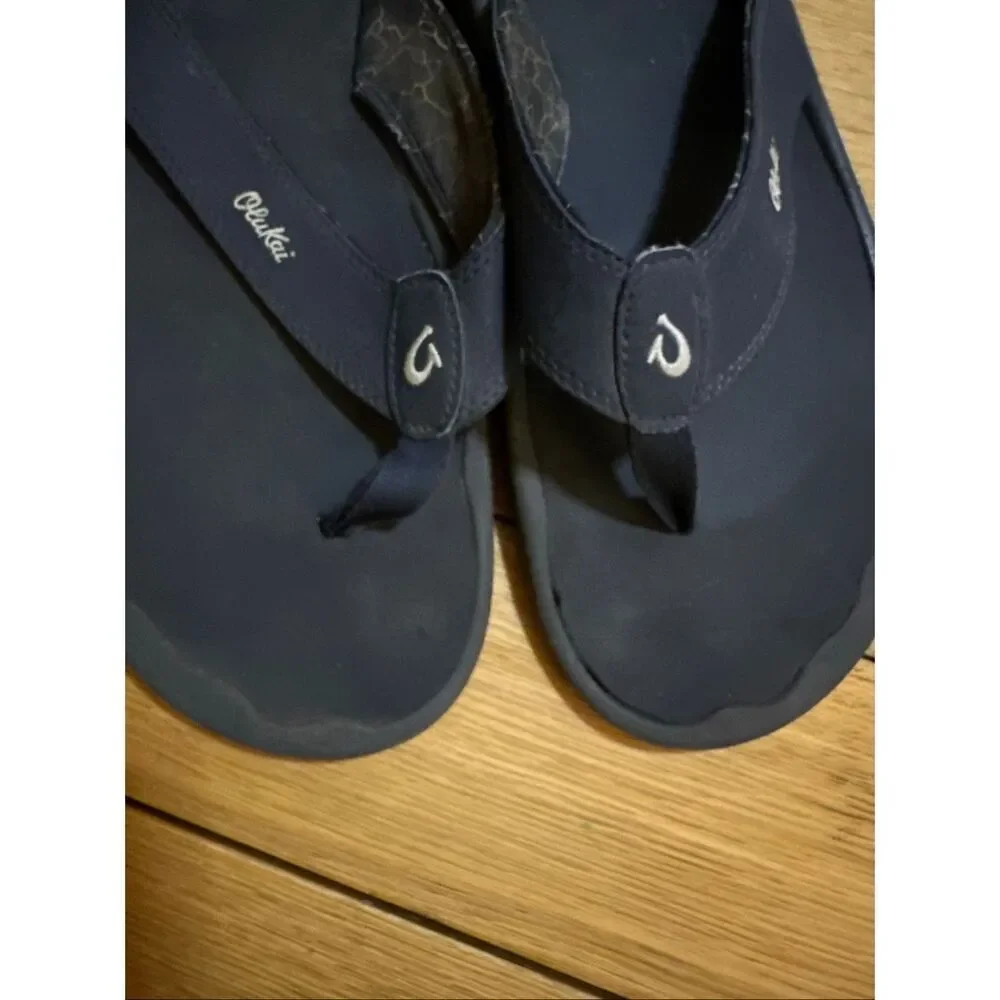 OluKai Men's Ohana sandal black 15